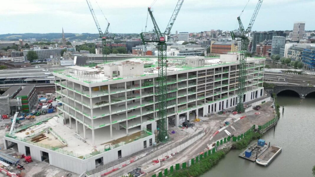 University innovation campus construction updates in Bristol